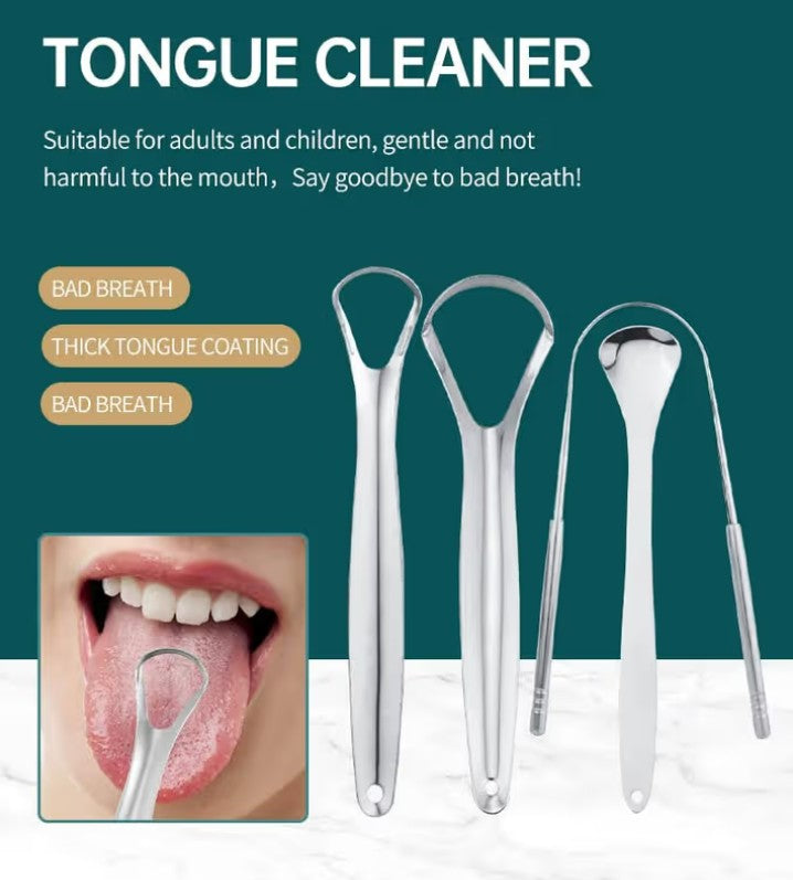 Tongue Scraper Kit - 4pcs